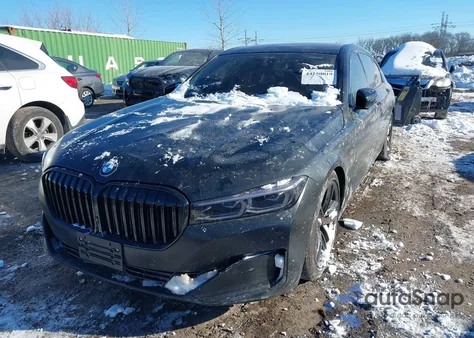 2021 BMW 750I xDrive z USA, uszkodzony, nr VIN WBA7U2C04MCF85969